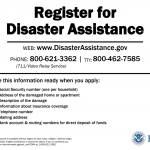 FEMA – Disaster Assistance Registration